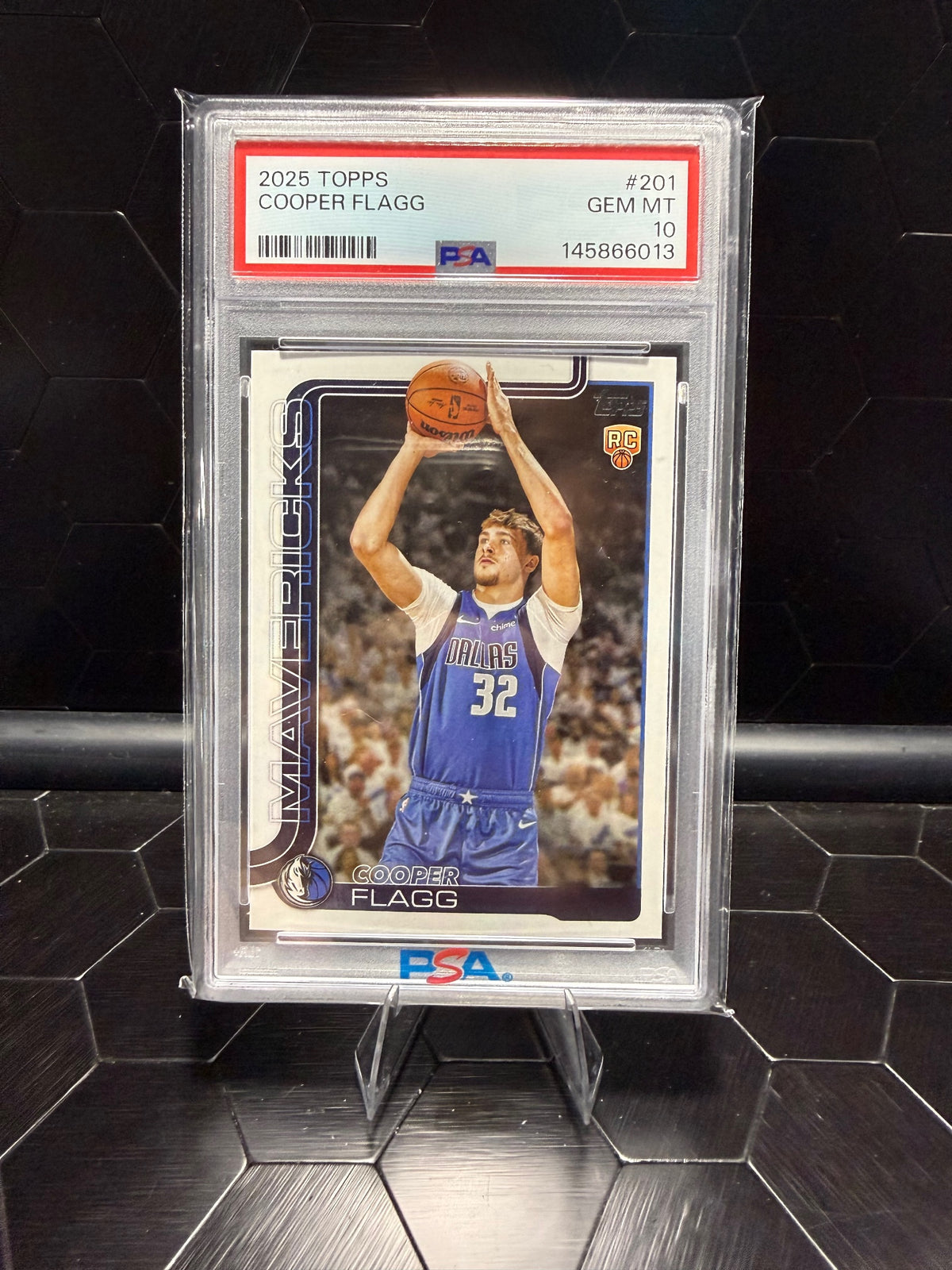 2025 Topps Cooper Flagg #201 RC PSA 10