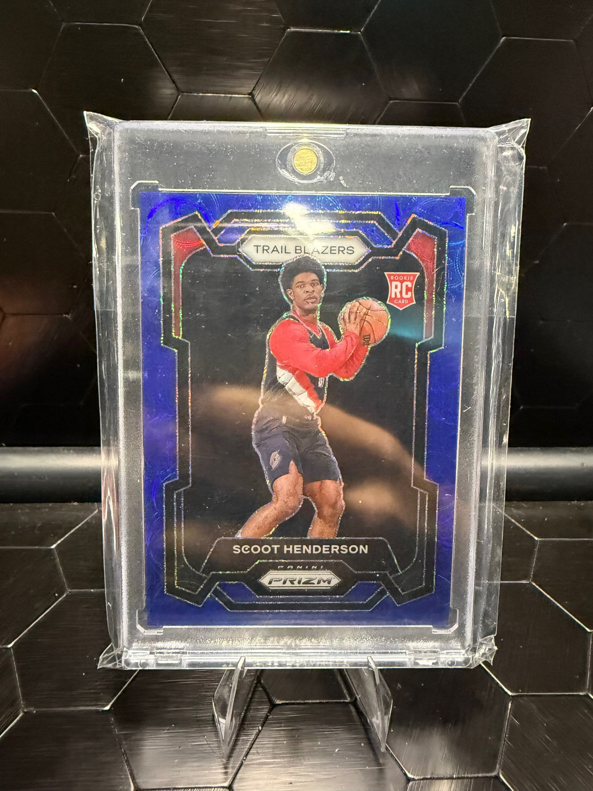 2023-24 Panini Prizm Scoot Henderson Blue Choice #141 RC 48/49