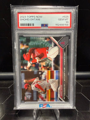 2023 Topps Now Shohei Ohtani #625 PSA 10