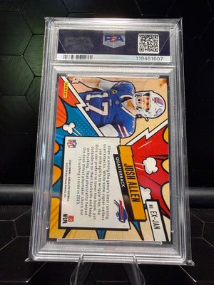 2024 Absolute Josh Allen #EX-JAN Explosive PSA 10