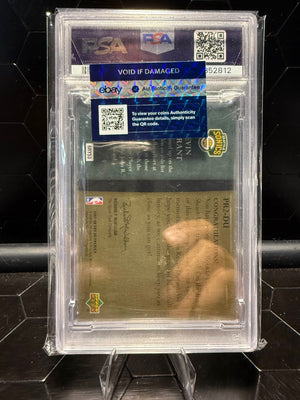 2007 U.D Premier #PR2DU Kevin Durant Remnants Quad-Gold /50 PSA 10