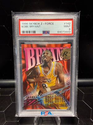1996 SkyBox Z-Force Kobe Bryant #142 PSA 9