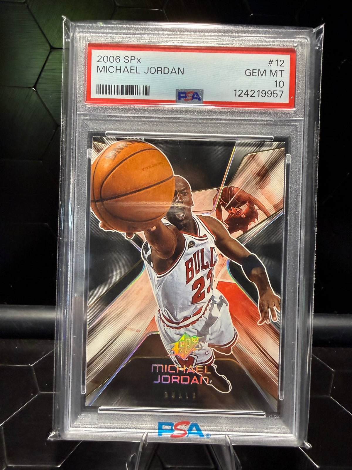 2006–07 Upper Deck SPx Michael Jordan #12 PSA 10