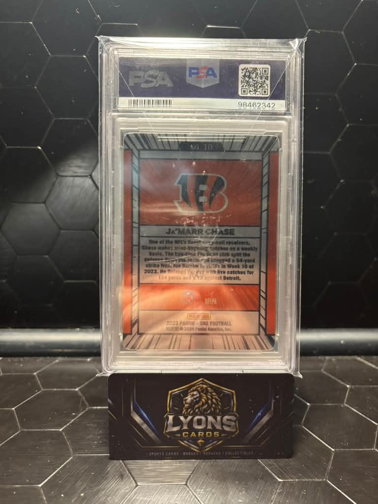 2023 Panini One Ja'Marr Chase #10 Manga PSA 10