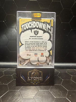 2026 Topps Flagship Ashton Jeanty Touchdown! #TD-12