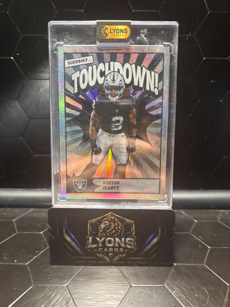 2026 Topps Flagship Ashton Jeanty “Suddenly… Touchdown!” #TD-12