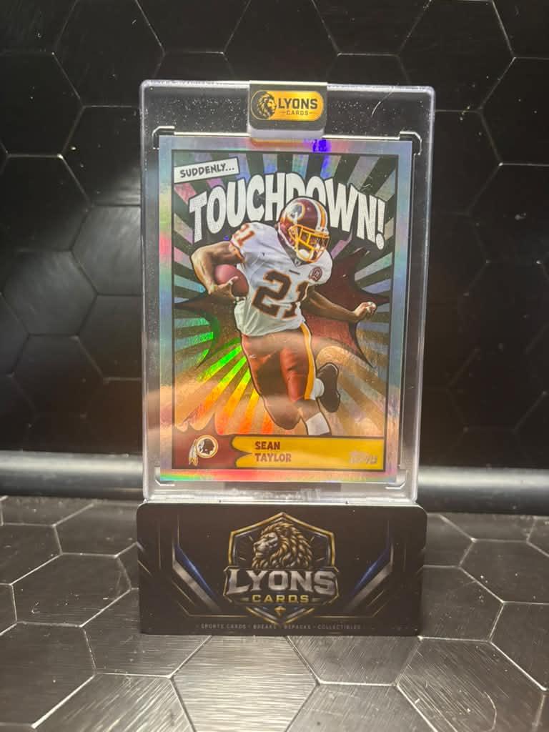 2026 Topps Flagship Sean Taylor #TD-3 Touchdown!