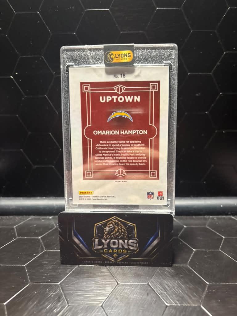2025 Donruss Optic Omarion Hampton #16 Uptown RC