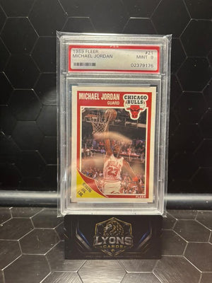 1989-90 Fleer #21 Michael Jordan PSA 9