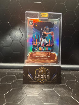 2024 Panini Donruss Optic Caleb Williams #1 Uptowns RC SSP