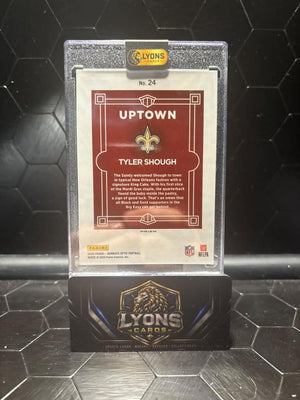 2025 Panini Donruss Optic #24 Tyler Shough Uptown