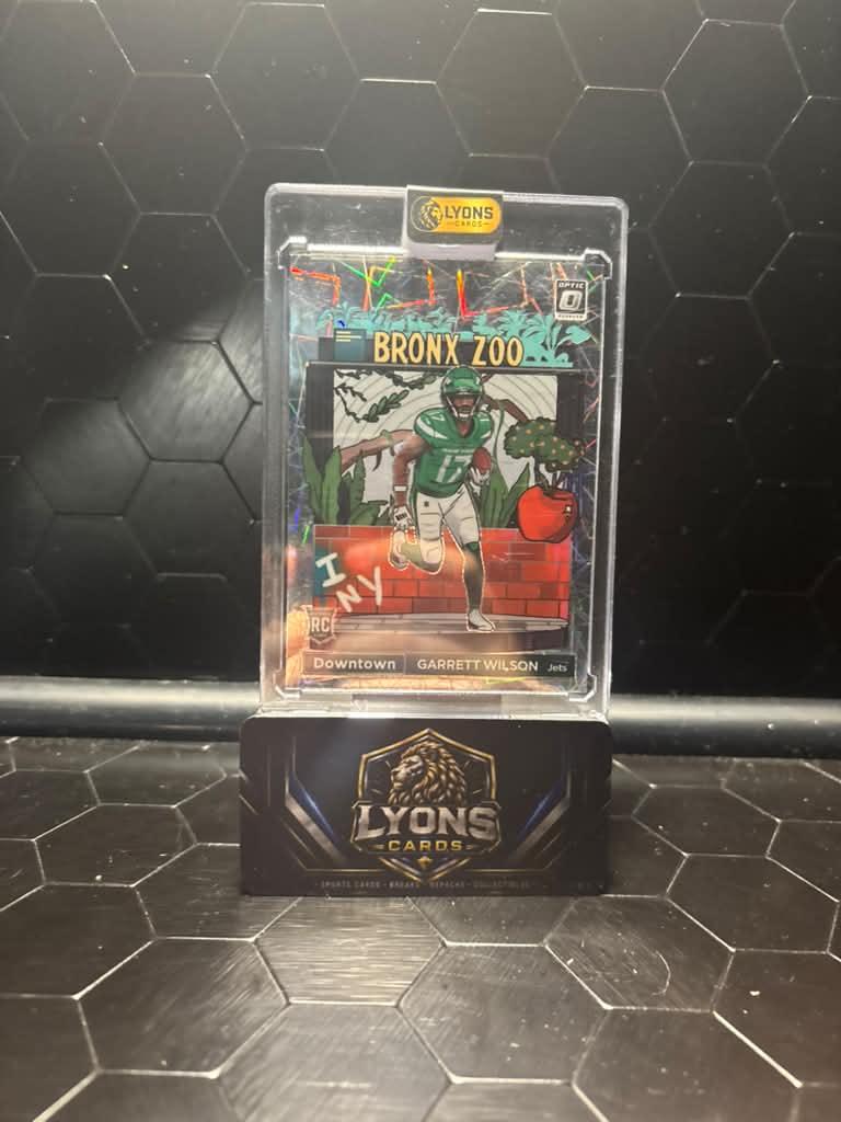 2022 Panini Donruss Optic Garrett Wilson #DT-GW Downtown! RC