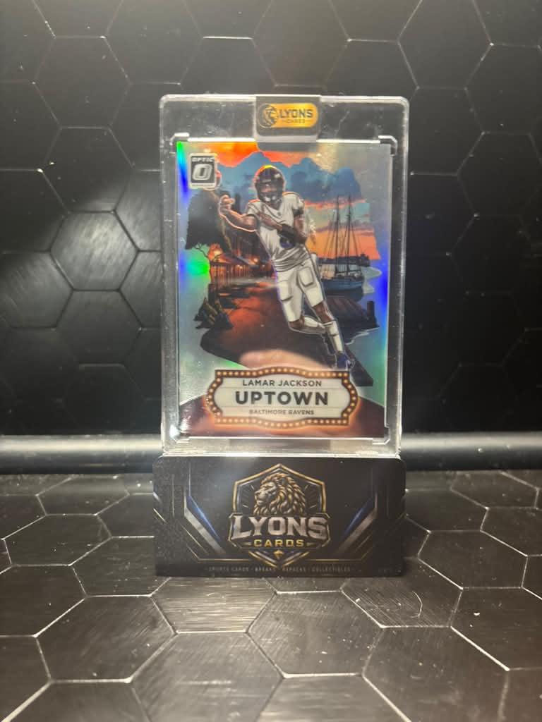 2025 Panini Donruss Optic #13 Lamar Jackson Uptown