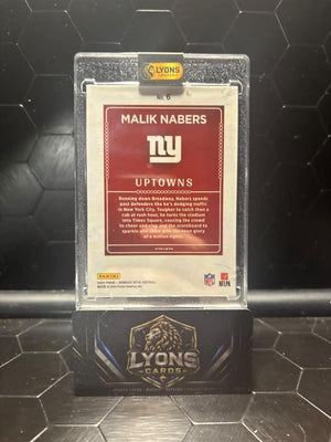 2024 Panini Donruss Optic #6 Malik Nabers Uptowns RC