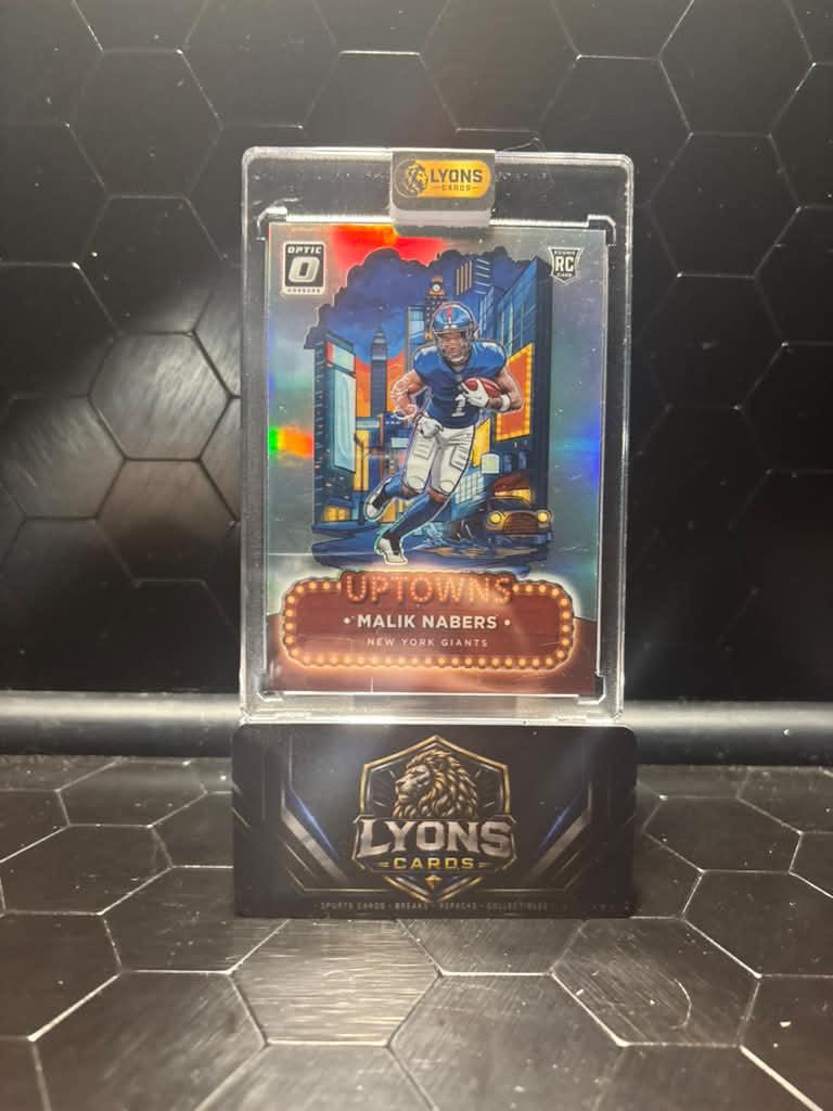 2024 Panini Donruss Optic #6 Malik Nabers Uptowns RC
