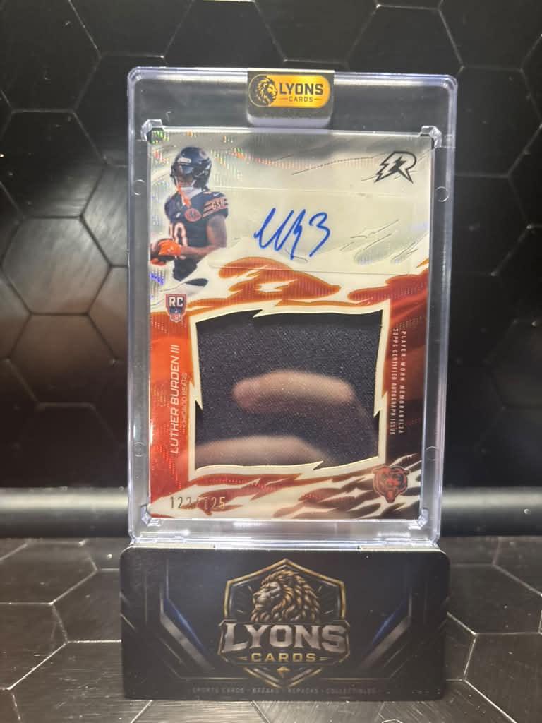 2025 Topps Resurgence #RRS-LB Luther Burden III Rookie Relic Signatures /125