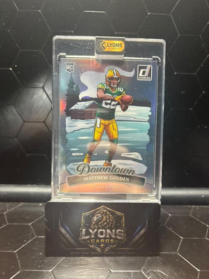 2025 Panini Donruss Matthew Golden #18 Downtown! RC