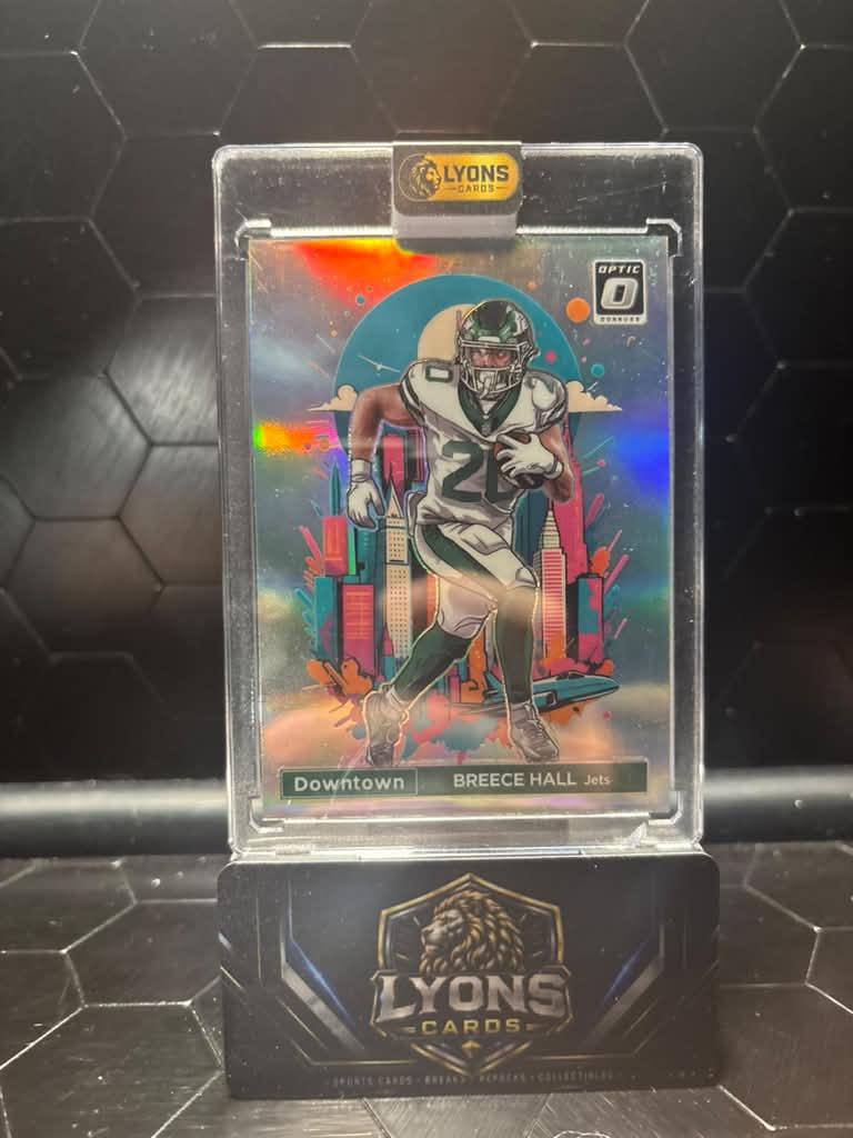 2024 Panini Donruss Optic #22 Breece Hall Downtown