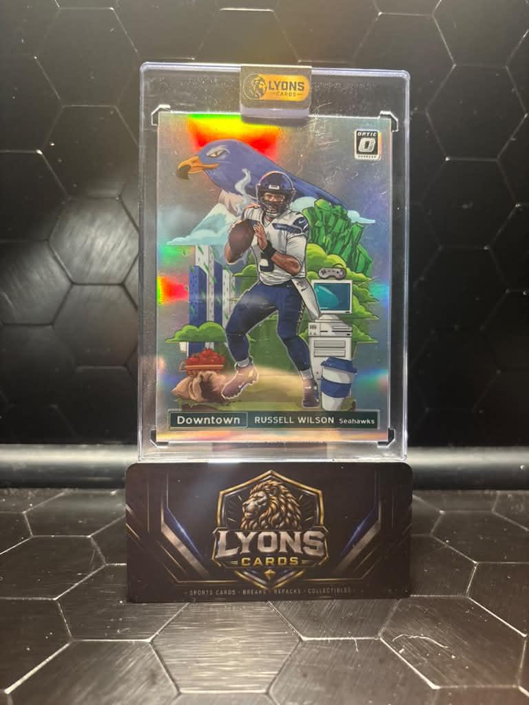 2020 Panini Donruss Optic #DT-7 Russell Wilson Downtown