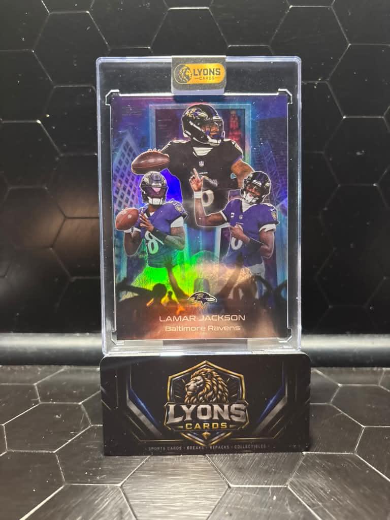 2026 Topps Flagship Lamar Jackson #BM-17 Billboard Material SSP