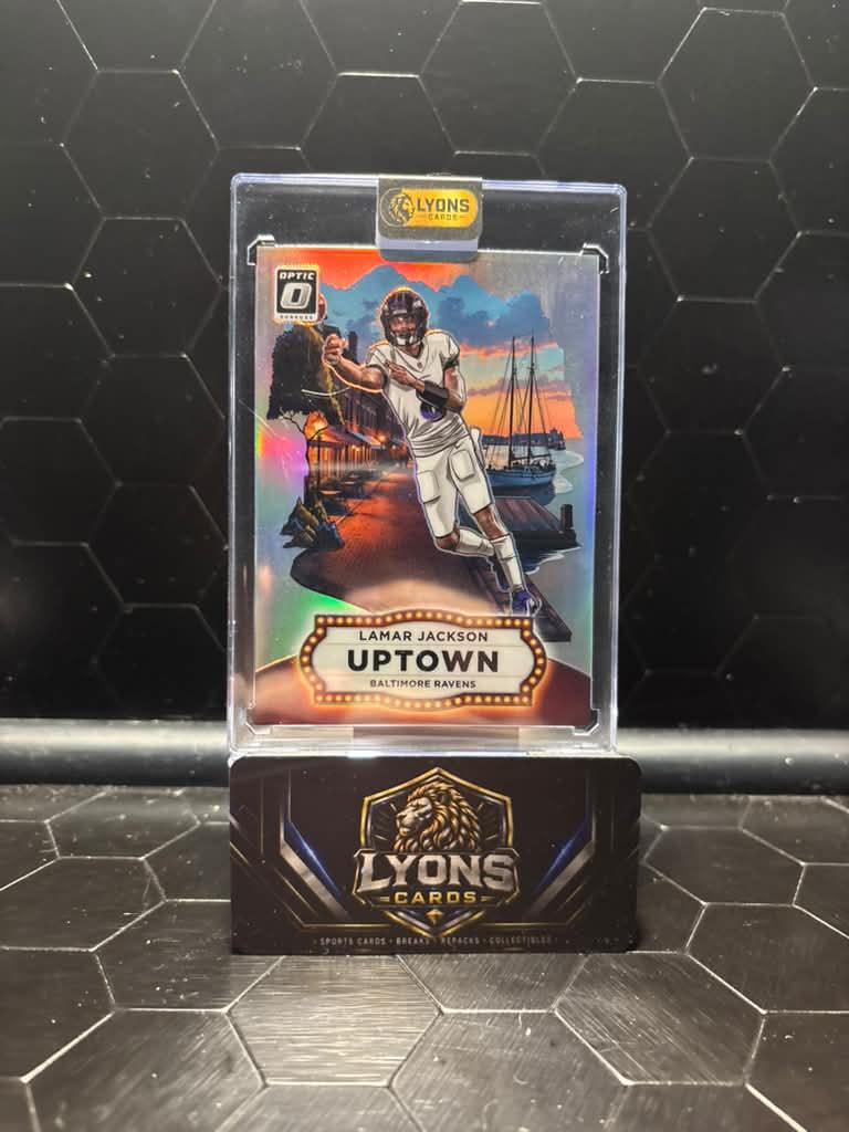2023 Panini Donruss Optic Lamar Jackson #13 Uptown