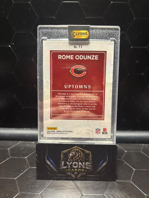 2024 Panini Donruss Optic #11 Rome Odunze Uptowns RC