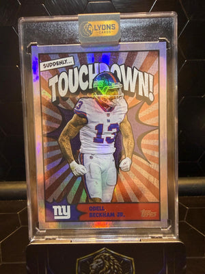 2026 Topps Flagship Odell Beckham Jr. #TD-9 Touchdown! Giants