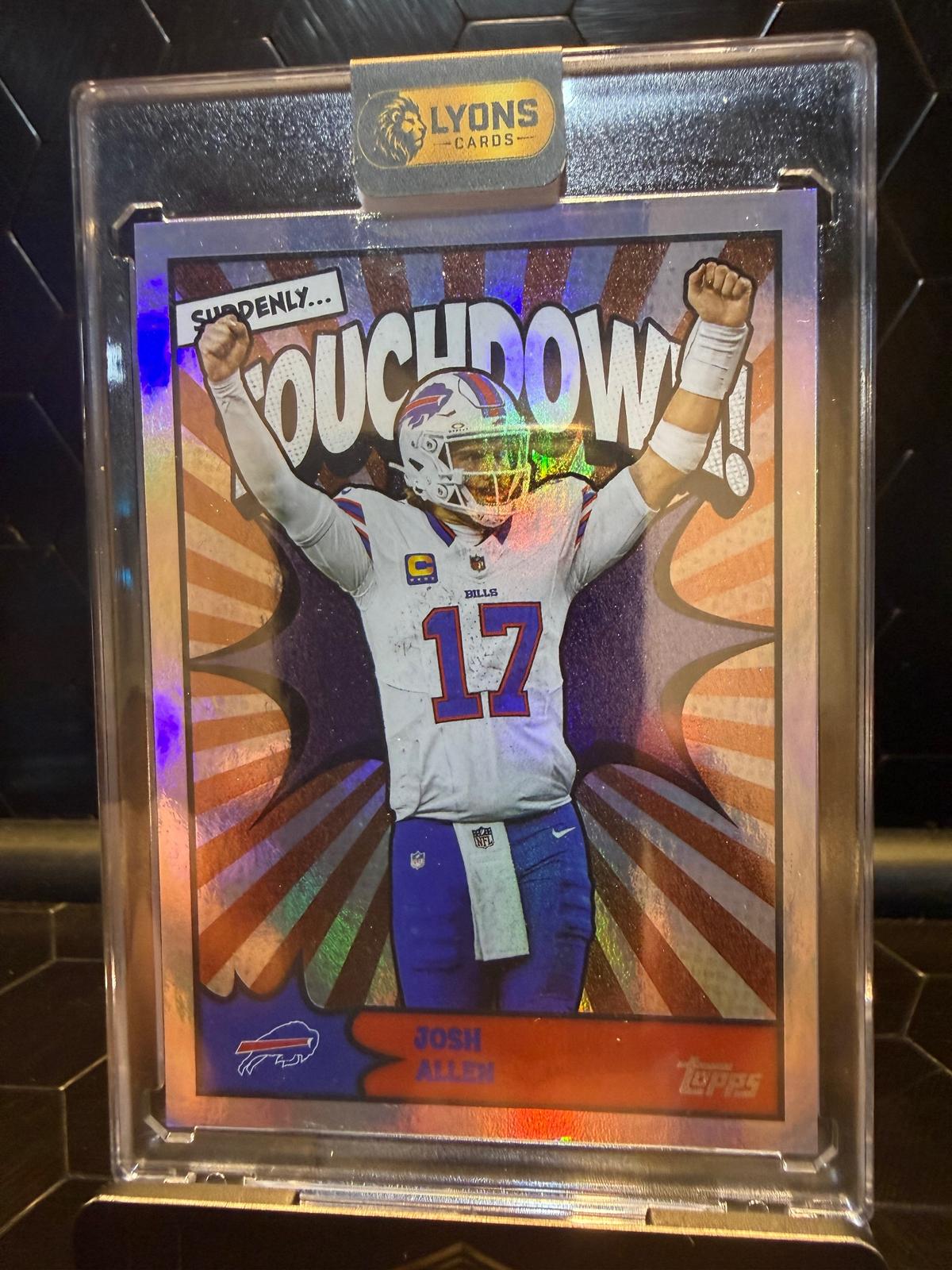 2026 Topps Flagship Josh Allen #TD-16 Touchdown SSP