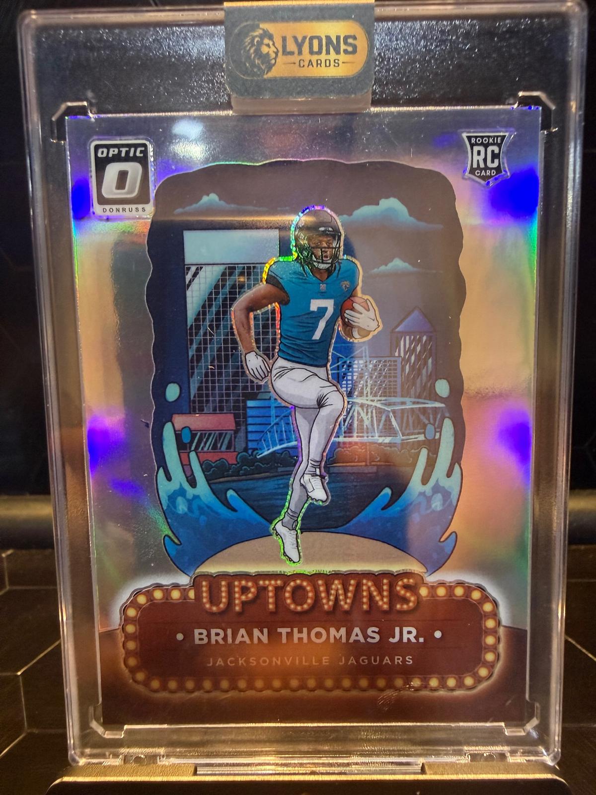 2024 Donruss Optic Brian Thomas Jr. #12 Uptowns RC
