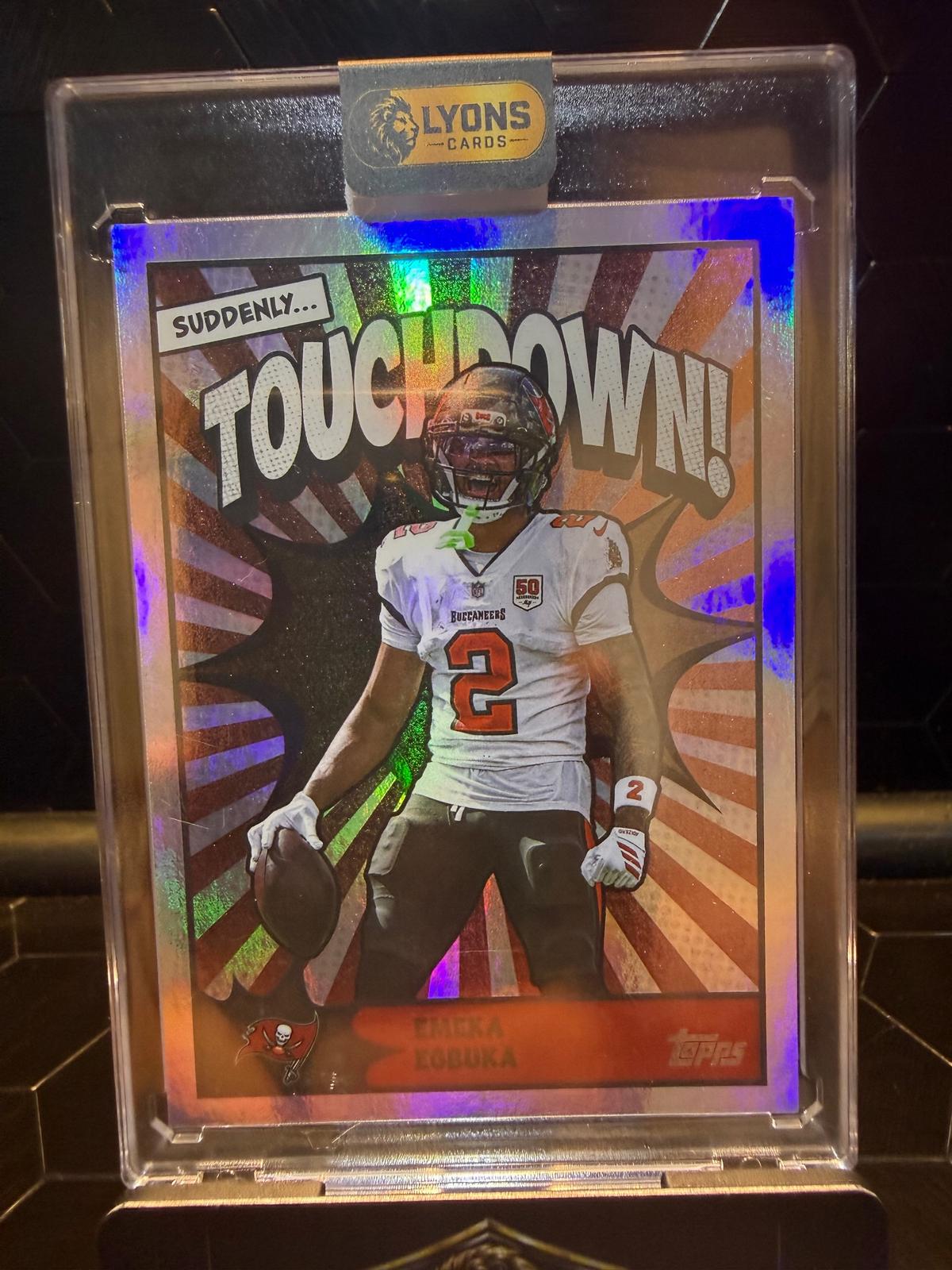 2026 Topps Flagship Emeka Egbuka #TD-11 Touchdown SSP