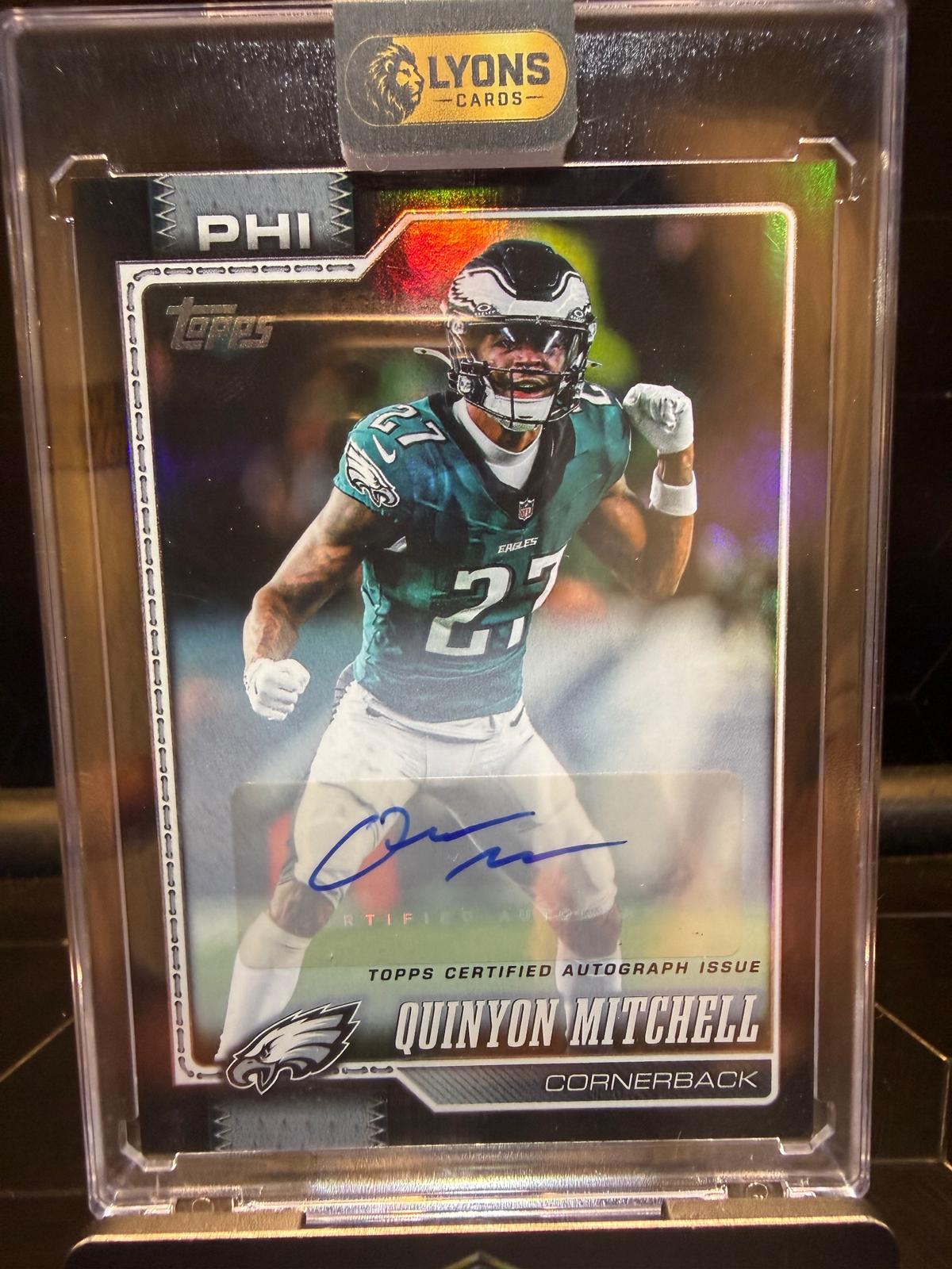2026 Topps Flagship #249 Quinyon Mitchell Auto