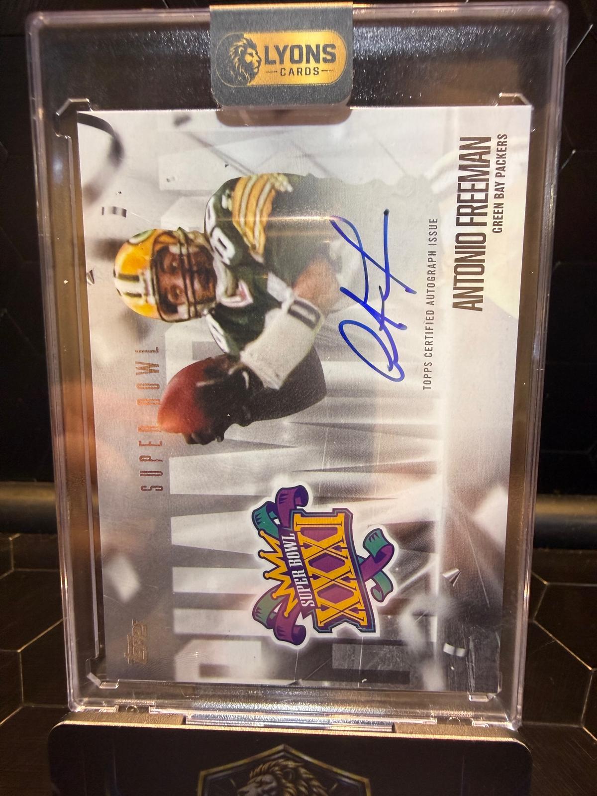 2026 Topps Antonio Freeman #SBCS-AF Super Bowl XXXI Champions Auto