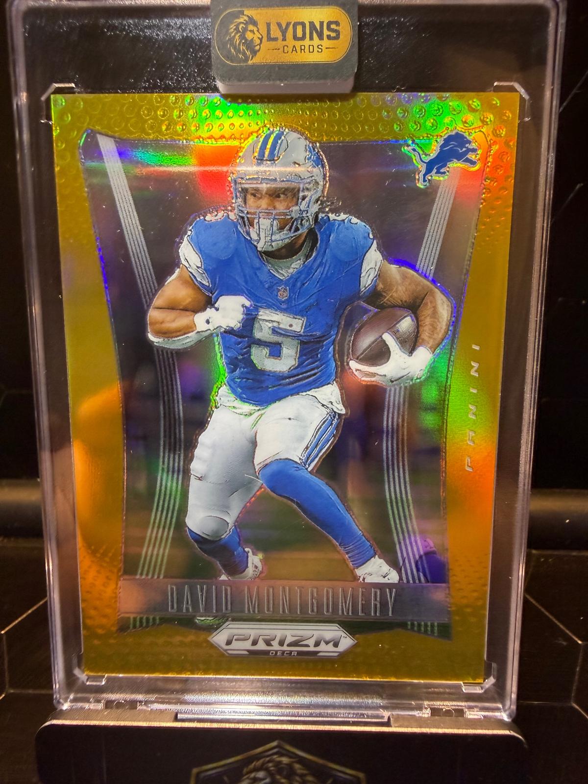 2024 Panini Prizm Deca David Montgomery #103 09/10