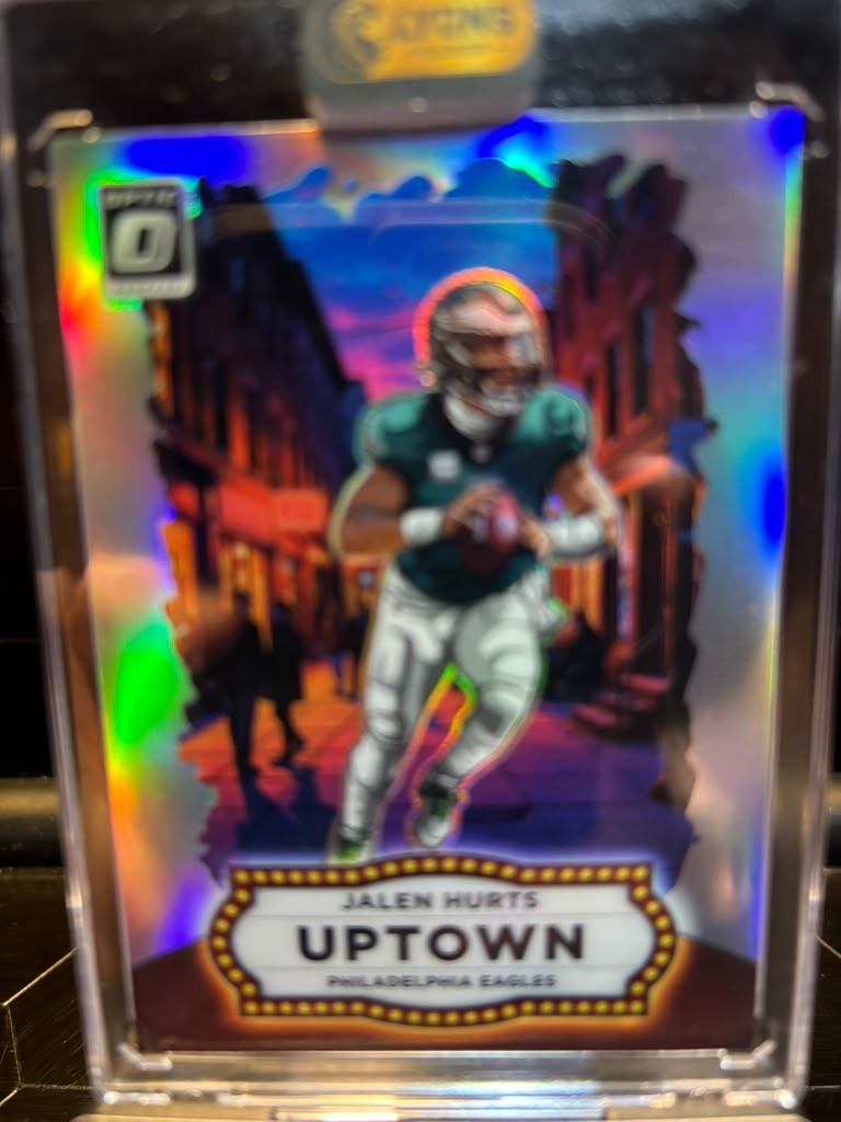 2025 Donruss Optic Jalen Hurts #9 Uptown