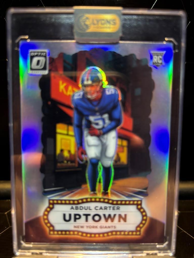 2025 Donruss Optic Abdul Carter #1 Uptown RC