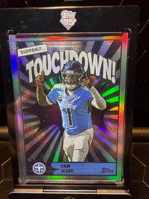 2026 Topps Flagship #TD-13 Cam Ward Touchdown!