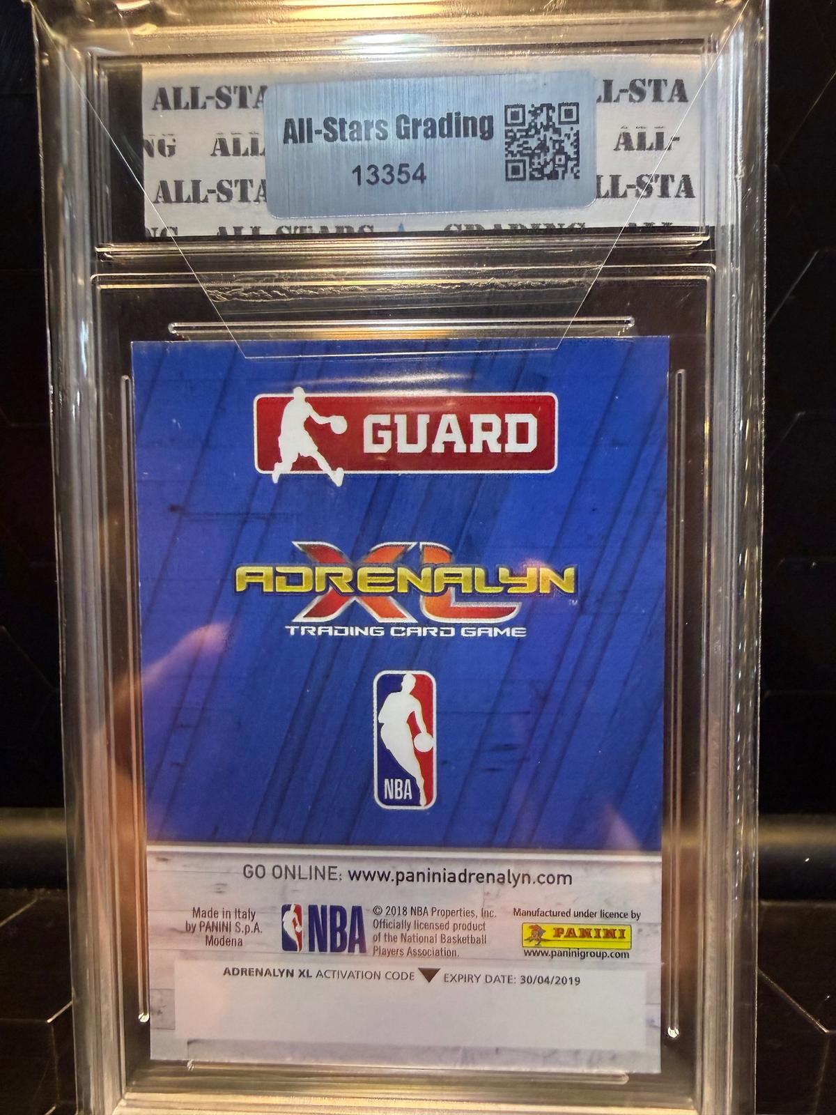 2018-19 Panini Adrenalyn XL Luka Doncic #C70 Rookie ASG 10 Gem Mint