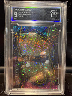 2022–23 Panini Select Julius Randle #240 Courtside Cosmic Prizm Arena Club 9