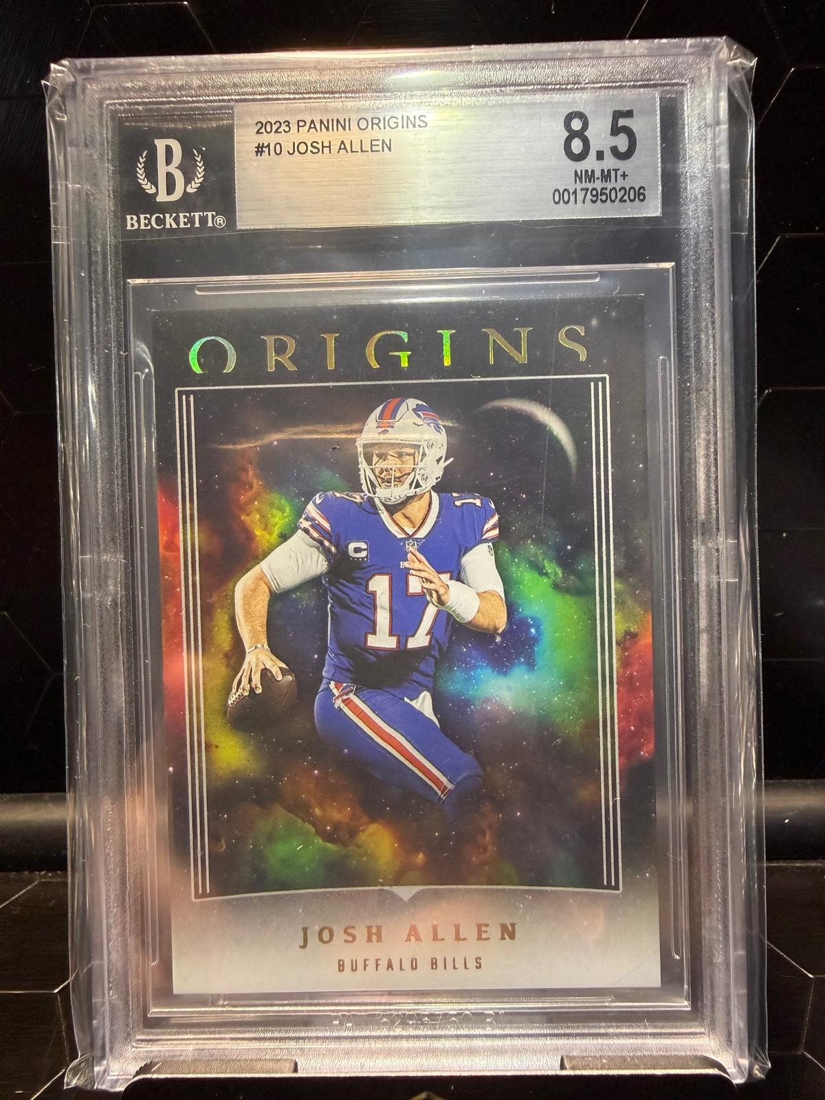 2023 Panini Origins Josh Allen #10 BGS 8.5
