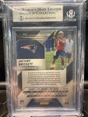2016 Panini Prizm #292 Jacoby Brissett BGS 8