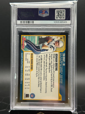 2000 Bowman Tom Brady #236 RC PSA 7
