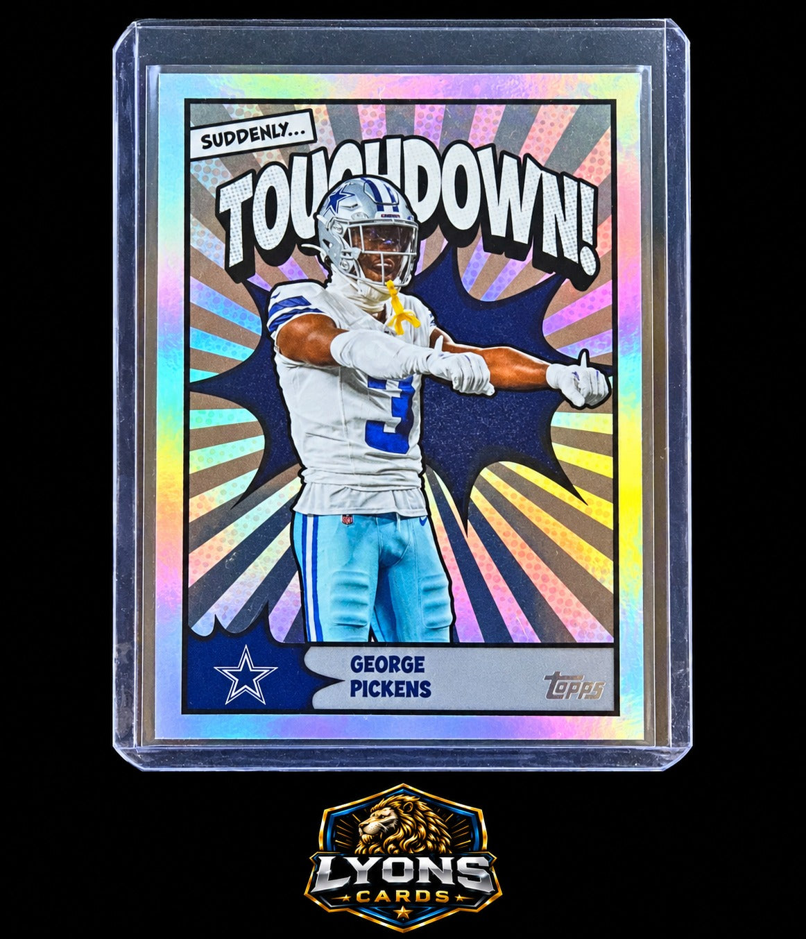 2026 Topps Flagship George Pickens #TD-27 Suddenly Touchdown! SSP