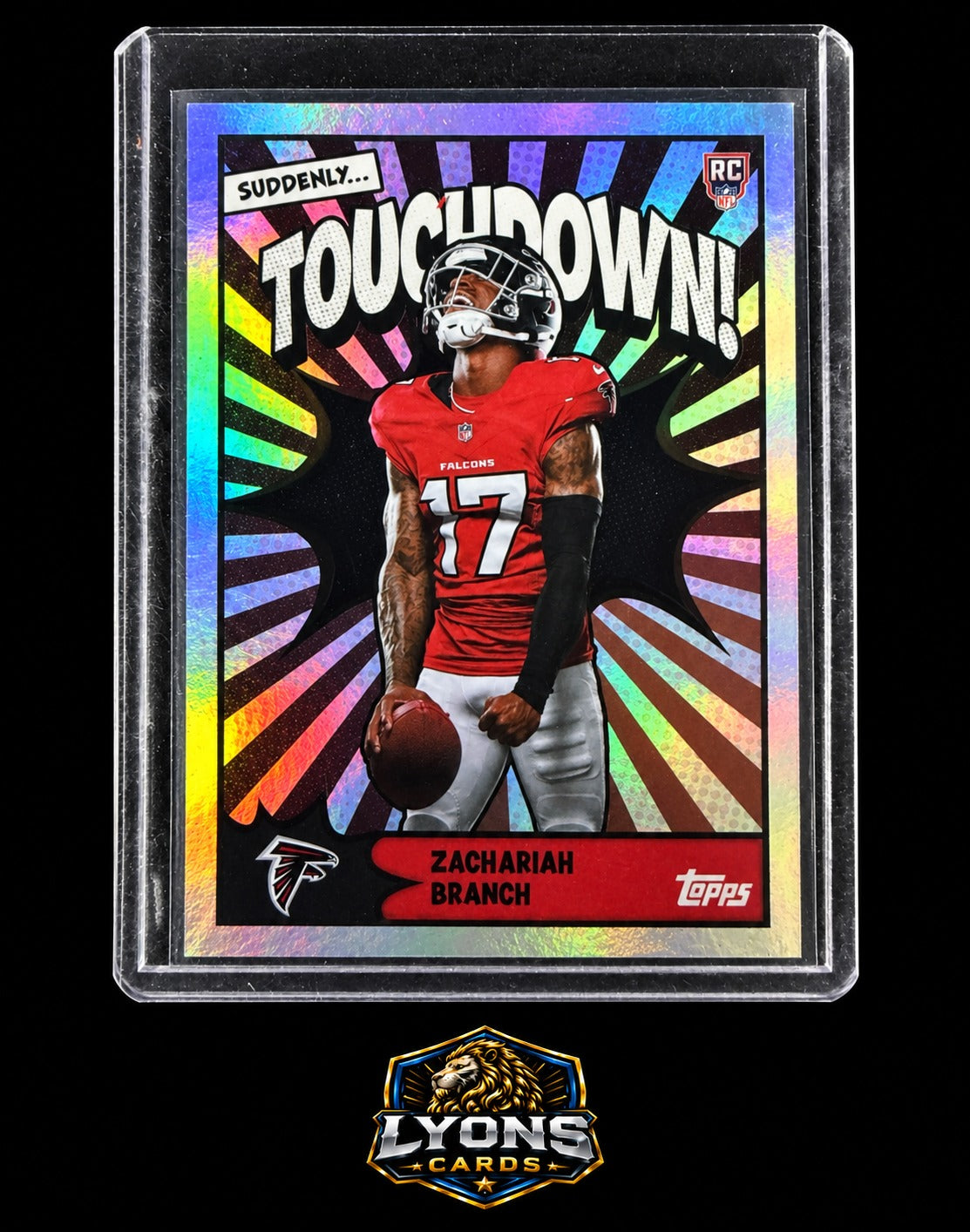 2026 Topps Flagship #TD-40 Zachariah Branch Touchdown!