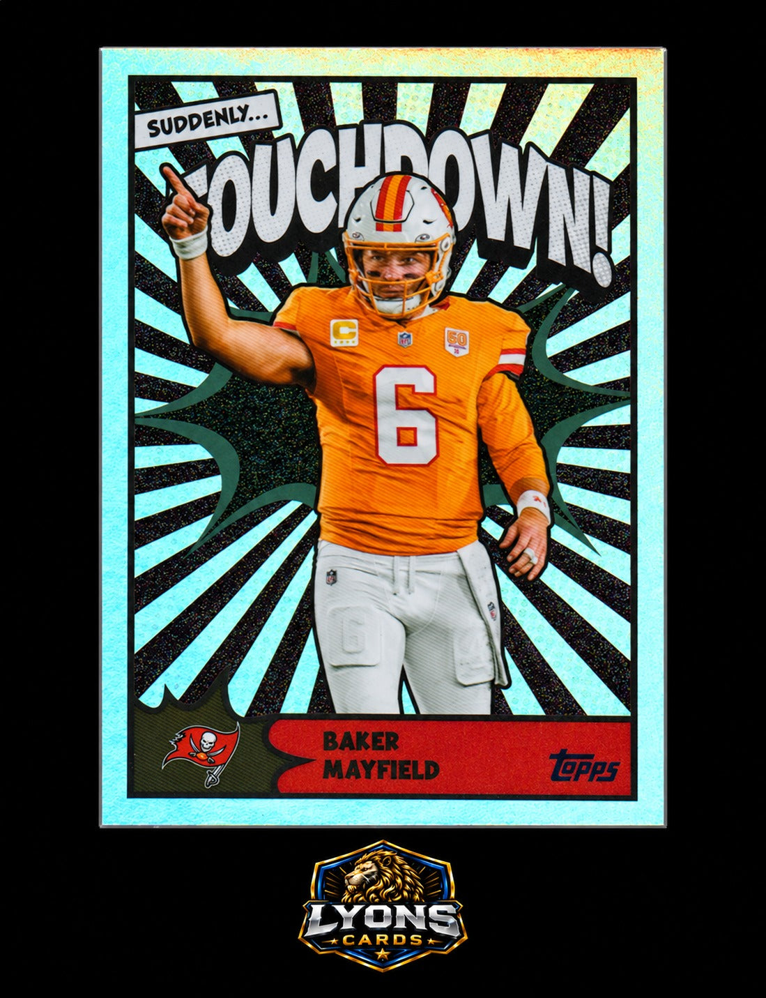 2026 Topps Flagship #TD-22 Baker Mayfield Touchdown!