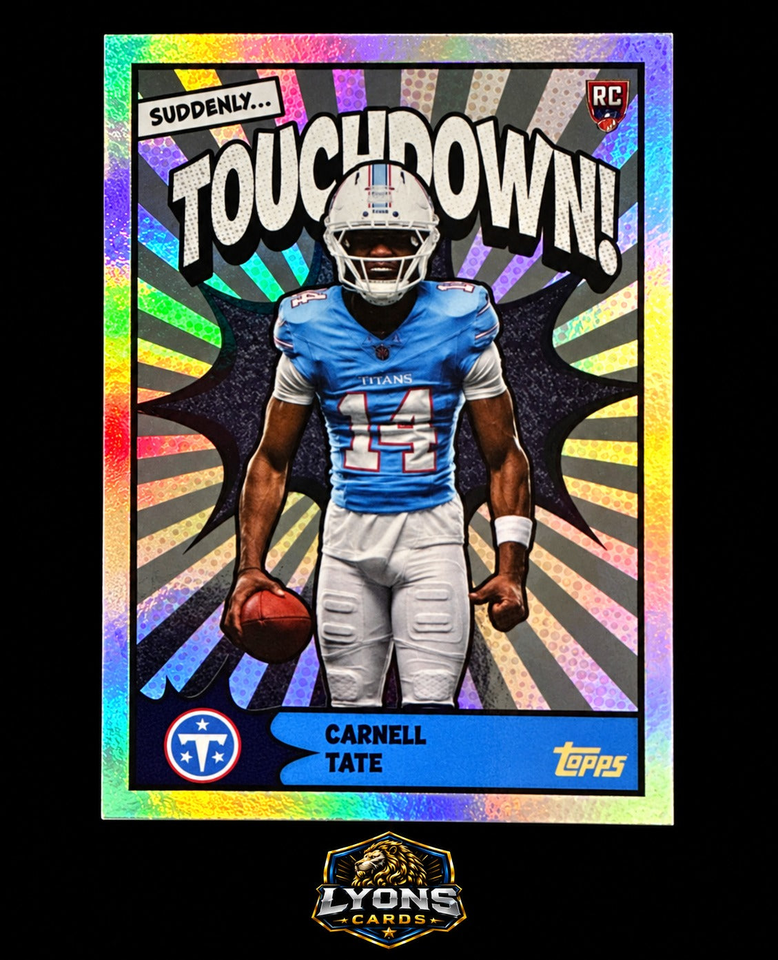 2026 Topps Flagship #TD-35 Carnell Tate Touchdown!