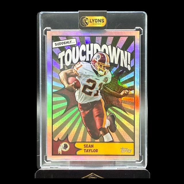 2026 Topps Flagship Sean Taylor #TD-3 Touchdown SSP Washington Redskins