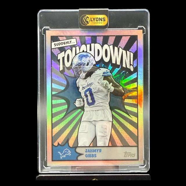2026 Topps Flagship Jahmyr Gibbs #TD-26 Touchdown SSP Detroit Lions