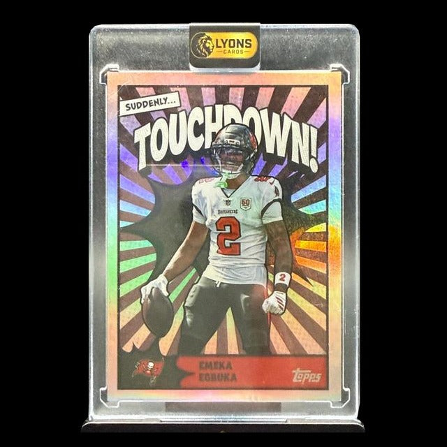 2026 Topps Flagship Emeka Egbuka #TD-11 Touchdown SSP Tampa Bay Buccaneers