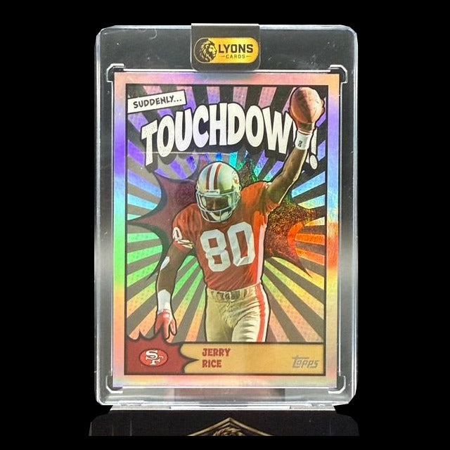 2026 Topps Flagship Jerry Rice #TD-6 Touchdown SSP San Francisco 49ers