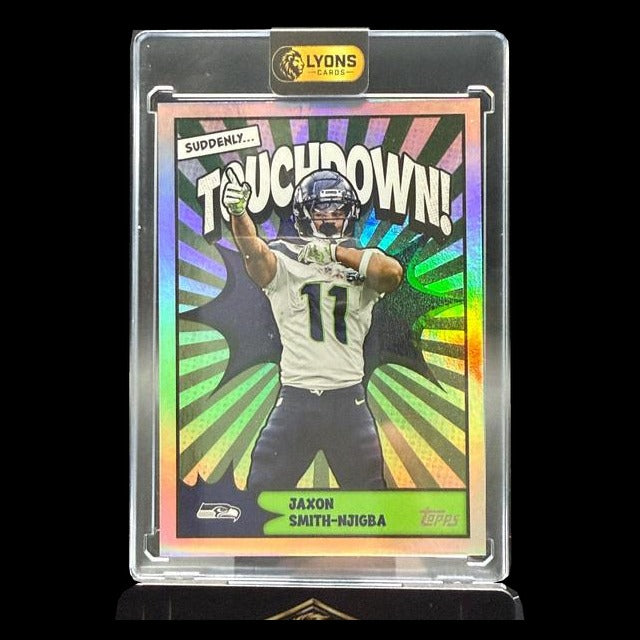 2026 Topps Flagship Jaxon Smith-Njigba #TD-28 Touchdown SSP Seahawks